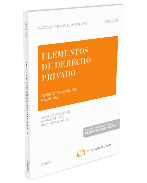 Elementos de Derecho Privado (Papel + e-book) 1