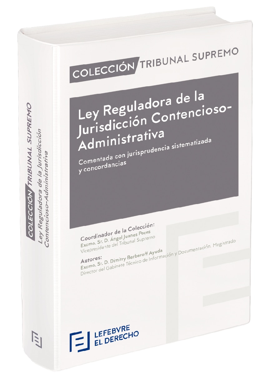 Imagem 0 de Ley reguladora de la jurisdicción contencioso-administrativa: Colección tribunal supremo