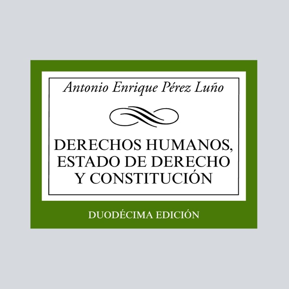 Derechos humanos, Estado de Derecho y Constitución (Capa mole) 1