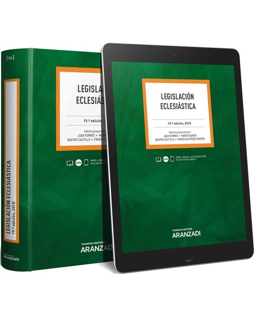 Legislación eclesiástica (Papel + e-book) 1