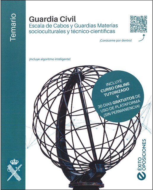 Imagem 0 de Temario Guardia Civil Escala De Cabos Y Guardias Materias Socio-Culturales Y Técnico-Científicas.