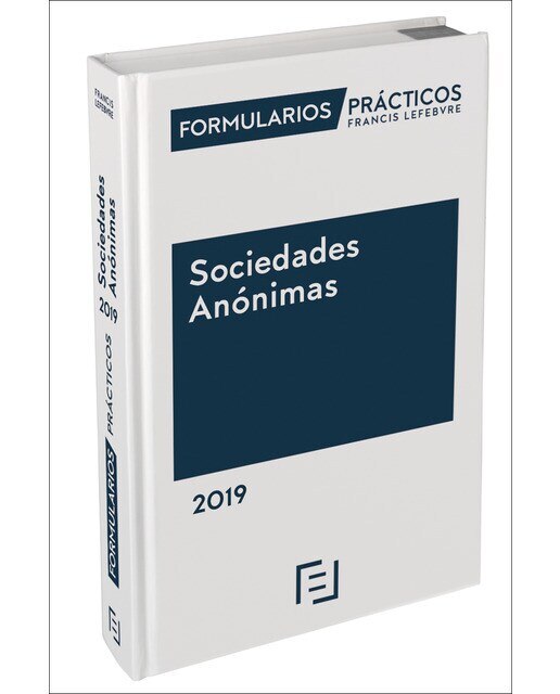 Imagem 0 de Formularios prácticos sociedades anónimas 2019(Tapa dura)