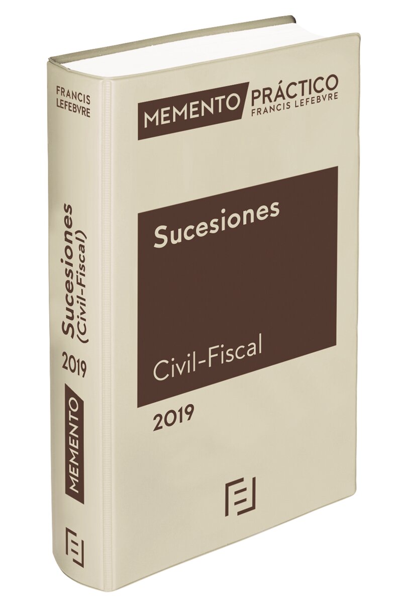 Imagem 0 de Memento sucesiones (civil-fiscal) 2019(Tapa blanda)