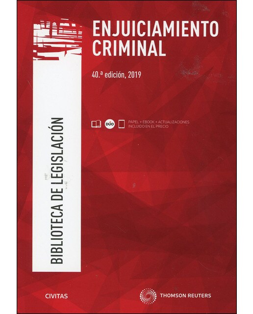 Imagem 0 de Enjuiciamiento Criminal (Papel + e-book)
