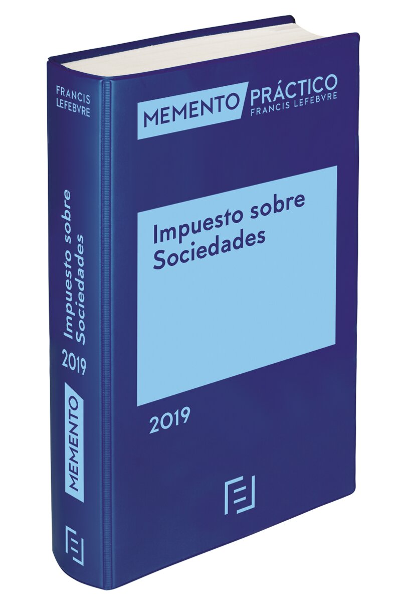 Memento impuesto sobre sociedades 2019(Tapa blanda) 1