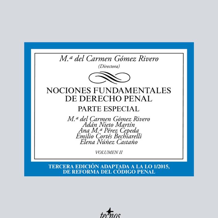 Nociones fundamentales de Derecho Penal: Volumen II. Parte especial (Capa mole) 1