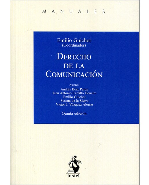 Imagem 0 de Derecho de la comunicación(Tapa blanda)