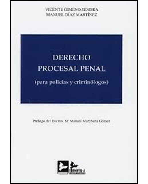 Derecho procesal penal: (para policías y criminólogos)(Tapa blanda) 1
