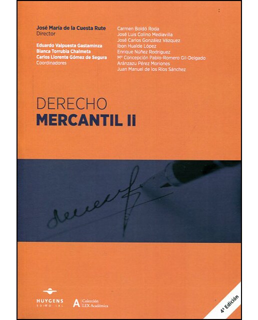 Derecho mercantil ii(Tapa blanda) 1