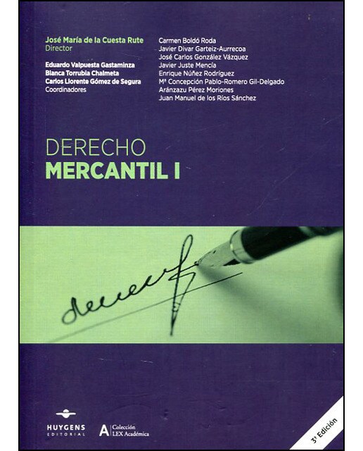 Derecho mercantil i(Tapa blanda) 1
