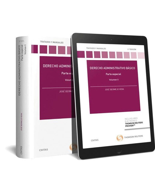 Derecho Administrativo Básico. Volumen II (Papel + e-book): Parte especial 1