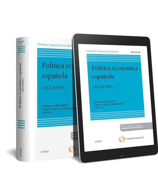 Política económica española (Papel + e-book): Lecciones 1