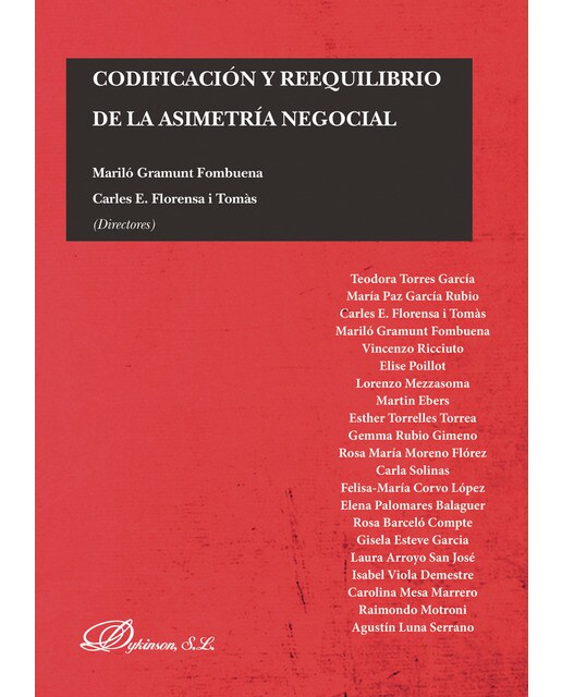 Codificación Y Reequilibrio De La Asimetría Negocial 1