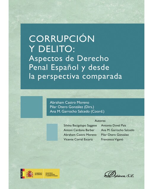 Corrupción Y Delitoaspectos De Derecho Penal Español Y Desde La Perspectiva Comparada 1