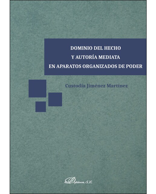 Dominio Del Hecho Y Autoría Mediata En Aparatos Organizados De Poder 1