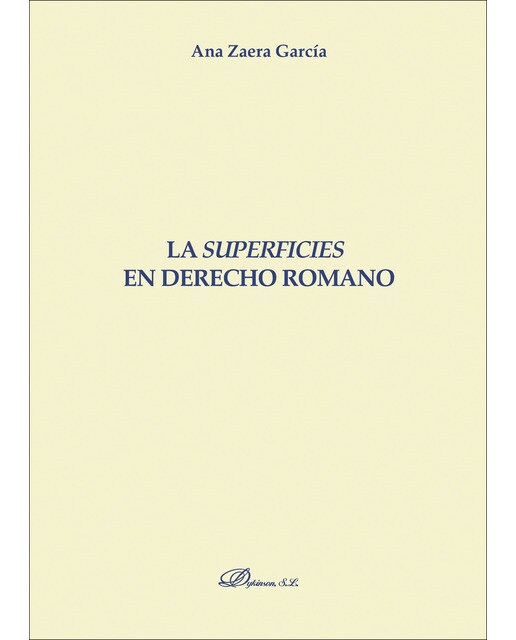 La Superficies En Derecho Romano 1