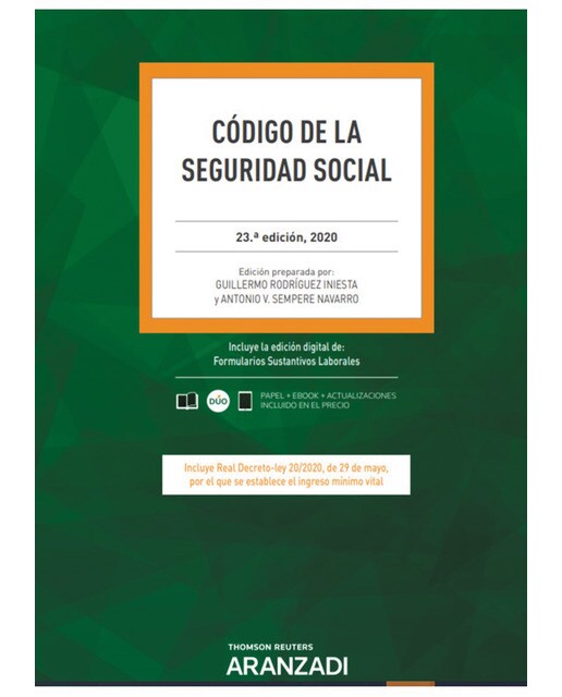 Código de la Seguridad Social (Papel + e-book) 1