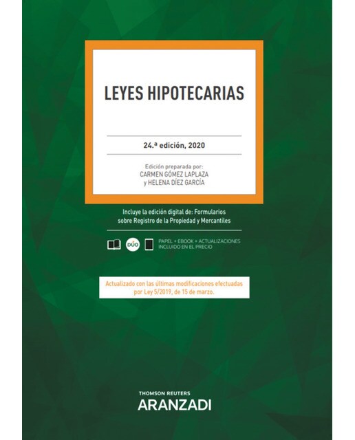 Leyes Hipotecarias (Papel + e-book) 1