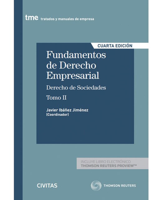 Fundamentos de Derecho Empresarial (II) (Papel + e-book): Derecho de Sociedades 1