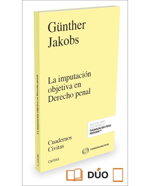 La imputación objetiva en Derecho penal (Papel + e-book) 1