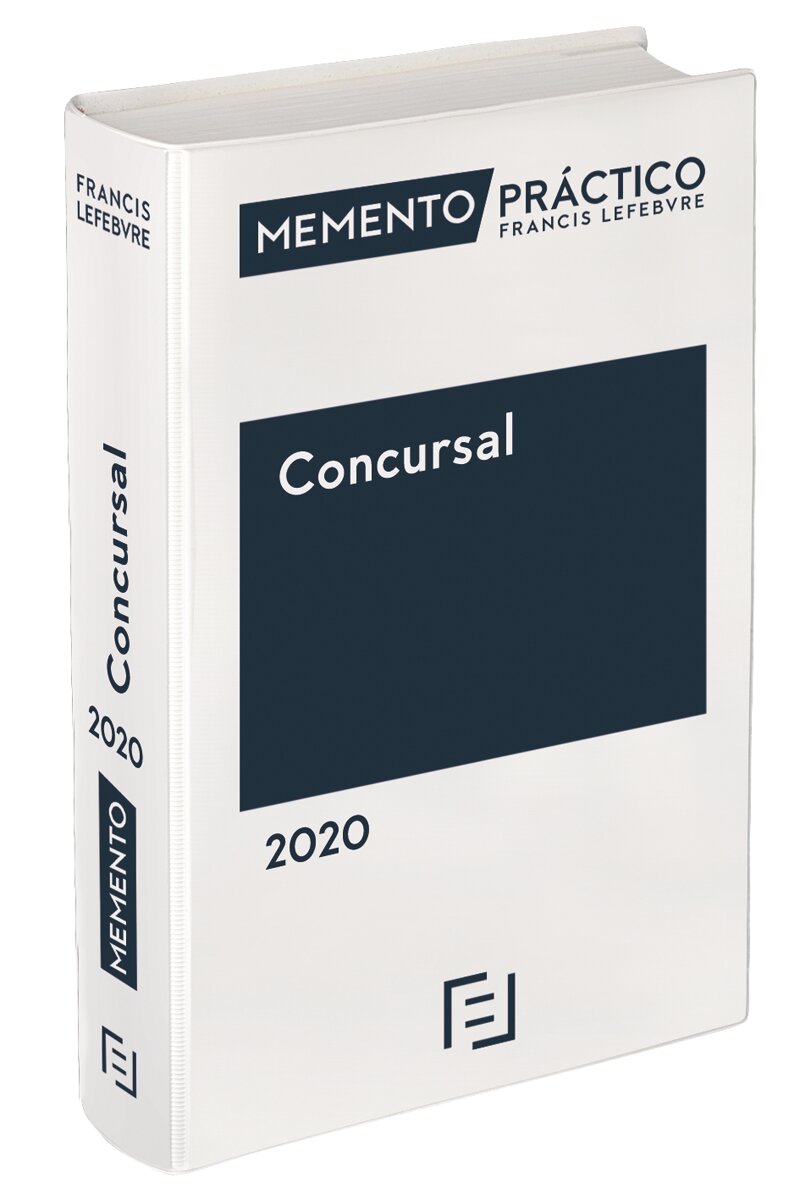 Memento concursal 2020(Tapa blanda) 1