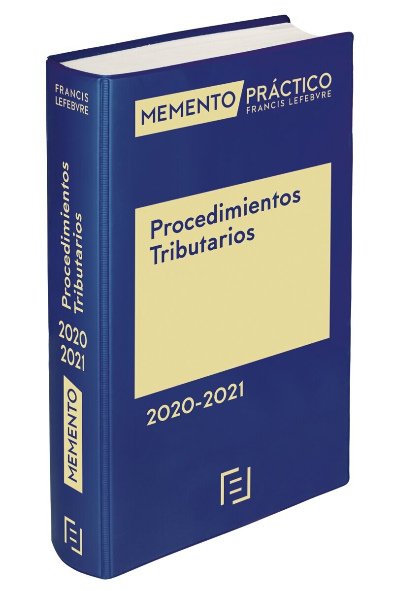 Memento procedimientos tributarios 2020-2021(Tapa blanda) 1