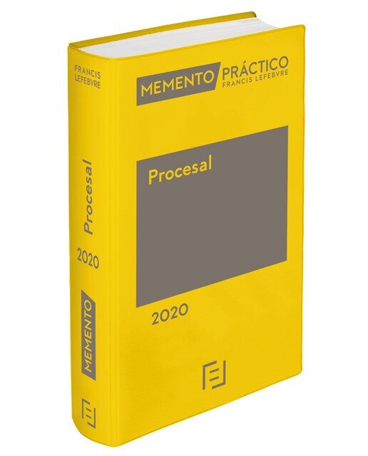 Imagem 0 de Memento procesal 2020(Tapa blanda)