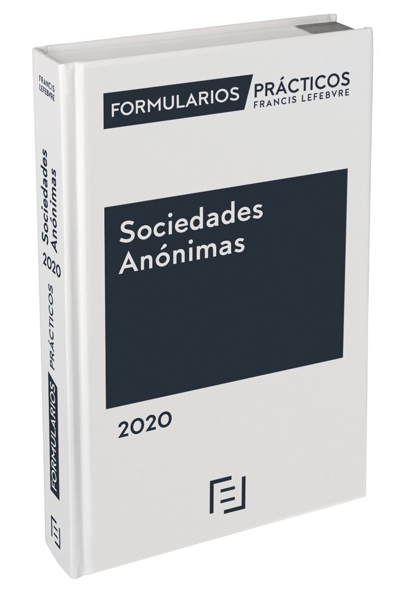 Formularios prácticos sociedades anónimas 2020(Tapa dura) 1