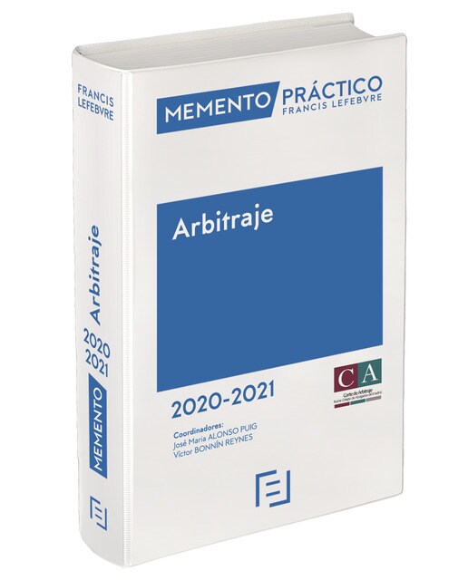 Memento Arbitraje 2020-2021 (Capa mole) 1