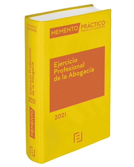 Memento ejercicio profesional de la abogacía 2021(Tapa blanda) 1