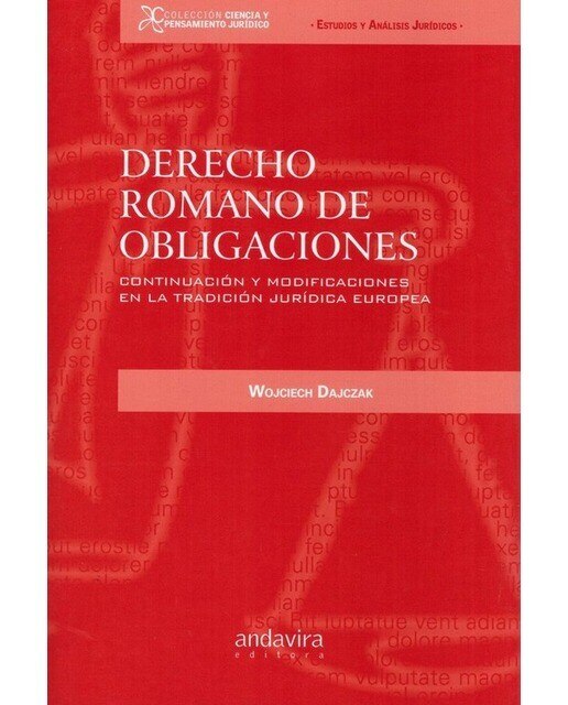 Derecho romano de obligaciones 1