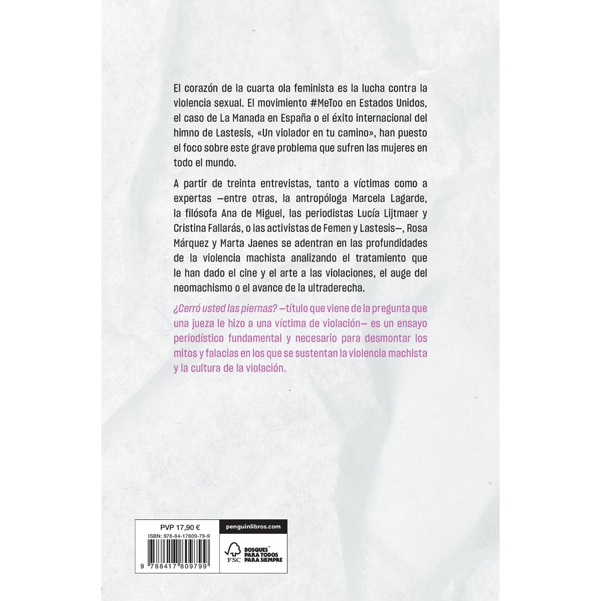 ¿Cerró usted las piernas?: Contra la cultura de la violación (Capa mole) 2