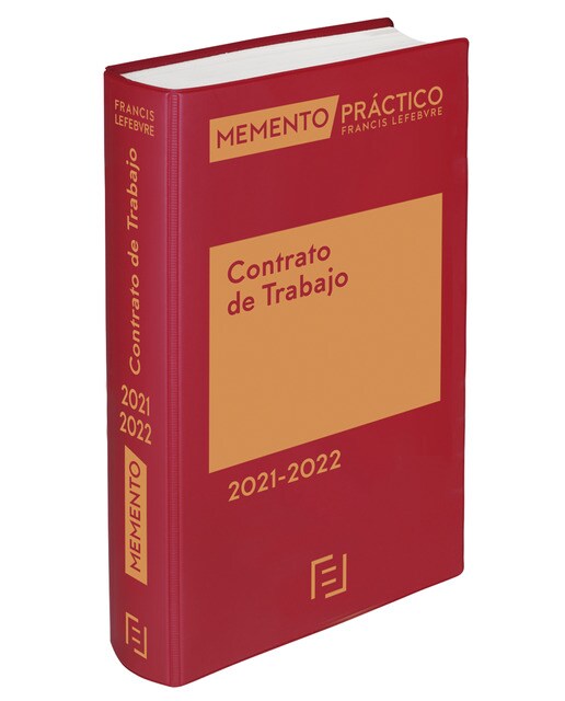 Memento contrato de trabajo 2020-2021(Tapa blanda) 1