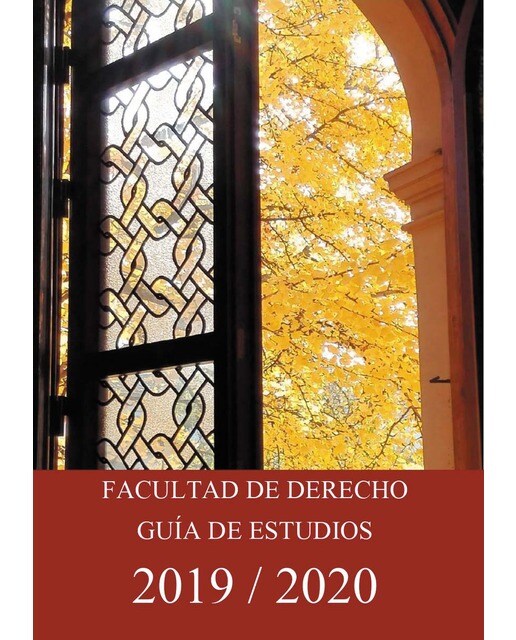 Facultad de Derecho - Guía de estudios 2019/2020: Universidad de Granada (Capa mole) 1