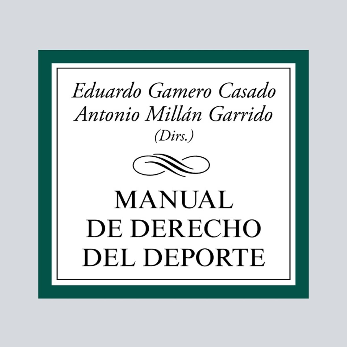 Manual de Derecho del Deporte (Capa mole) 1