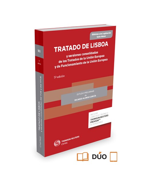 Tratado de Lisboa y versiones consolidadas de los Tratados de la Unión Europea y de Funcionamiento de la Unión Europea
