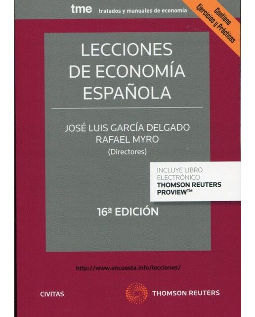 Lecciones de economía española (Papel + e-book) 1