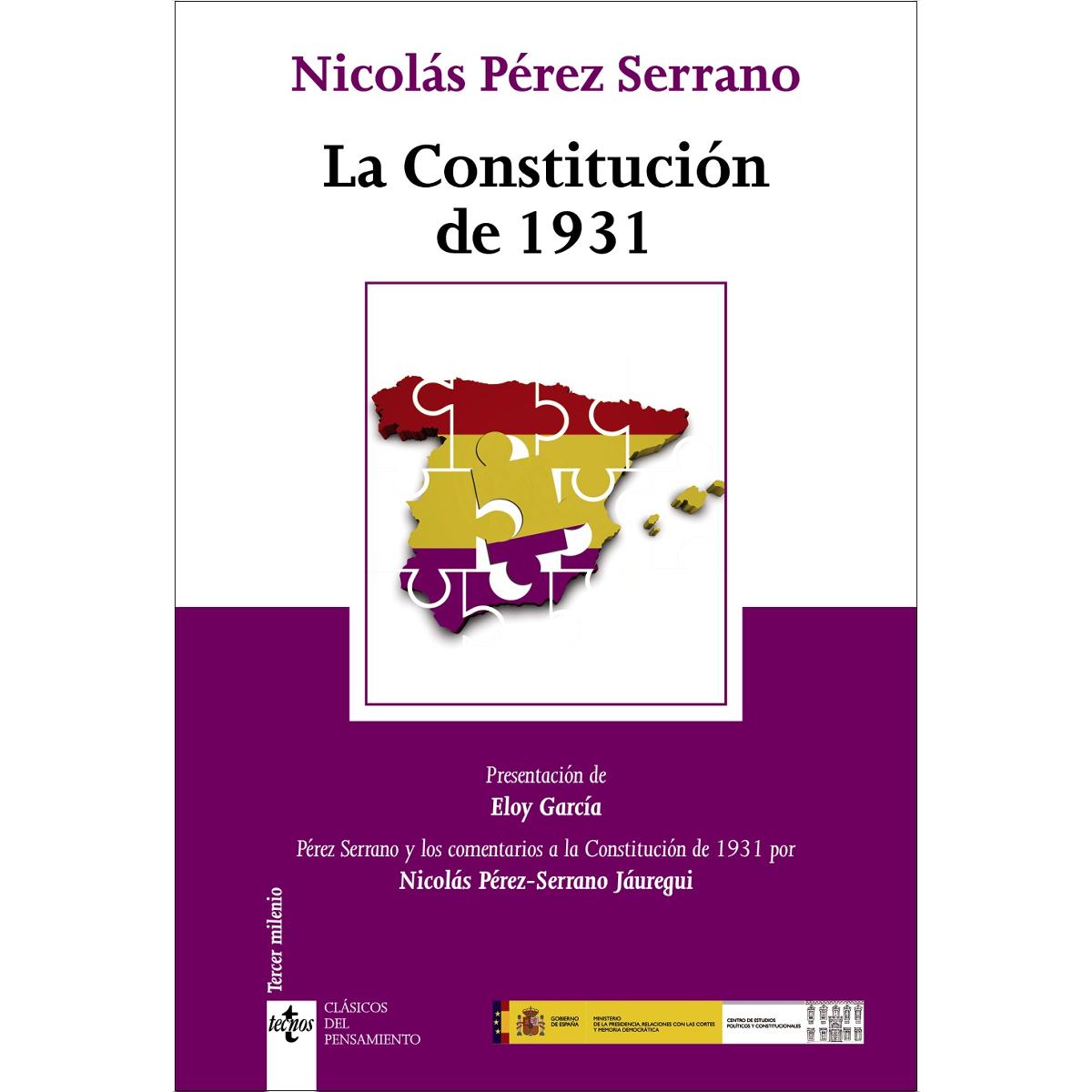 La Constitución de 1931 (Capa mole com abas) 1