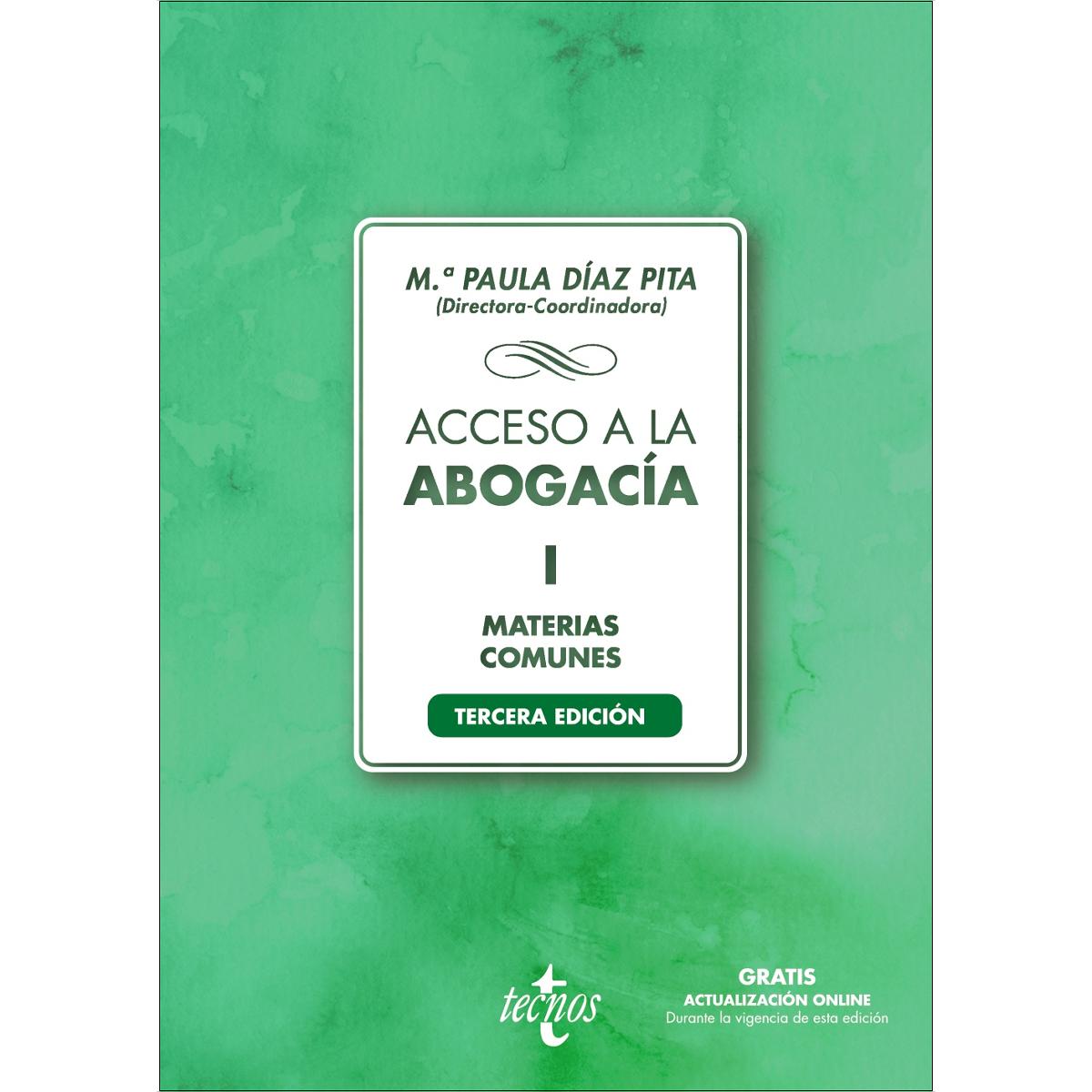 Acceso a la abogacía-I: Tomo I. Materias comunes (Capa mole) 1