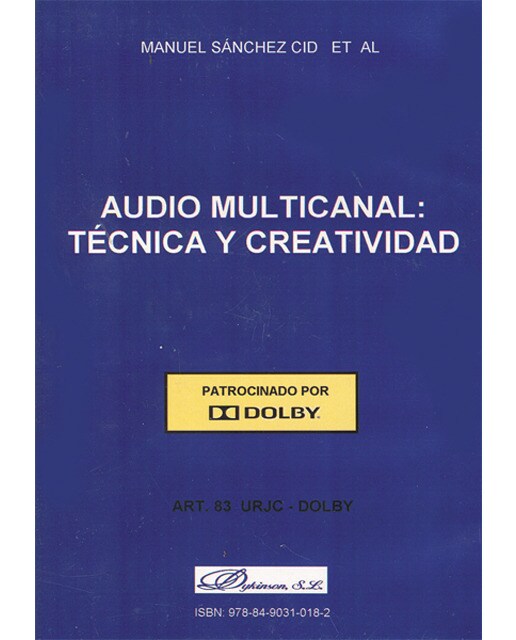 Audio multicanal. Técnica y creatividad 1