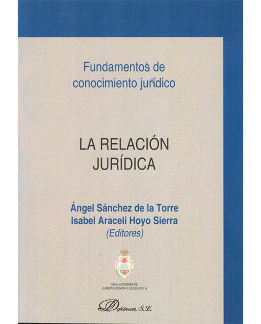 La relación jurídica(Tapa blanda) 1