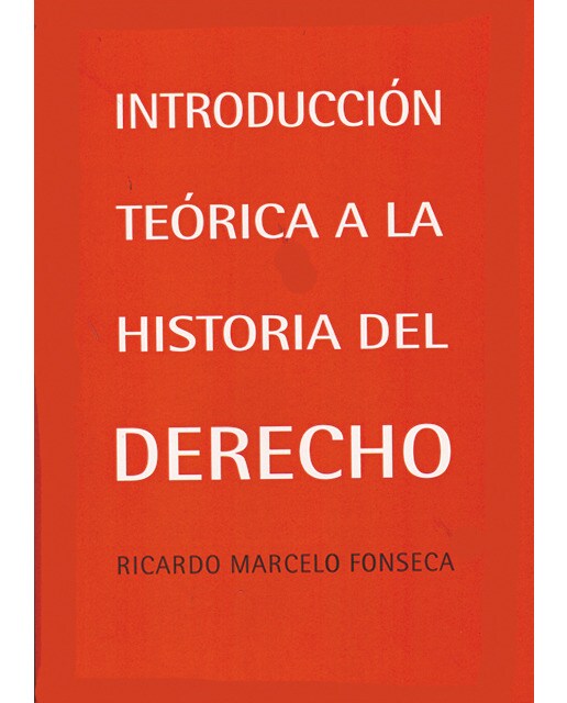 Introducción teórica a la historia del derecho(Tapa blanda) 1