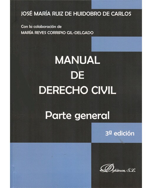 Manual de derecho civil. Parte general(Tapa blanda) 1