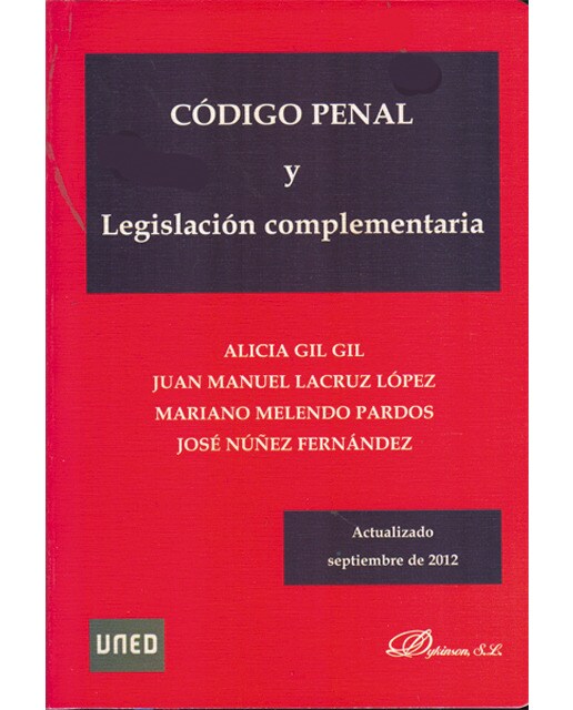 Código penal y legislación complementaria(Tapa blanda) 1