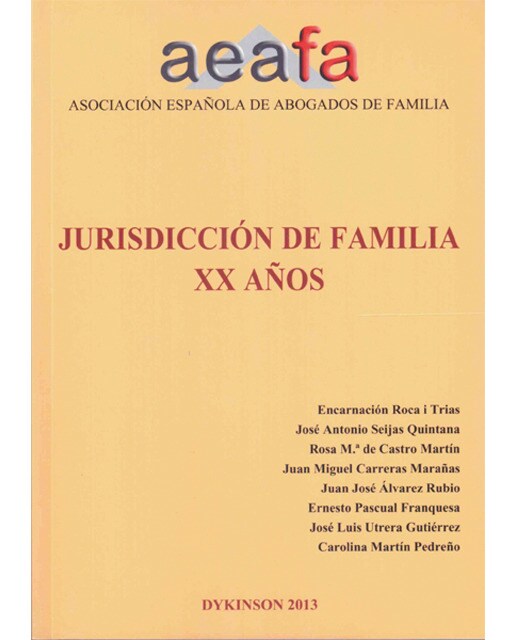 Jurisdicción de familia xx años(Tapa blanda) 1