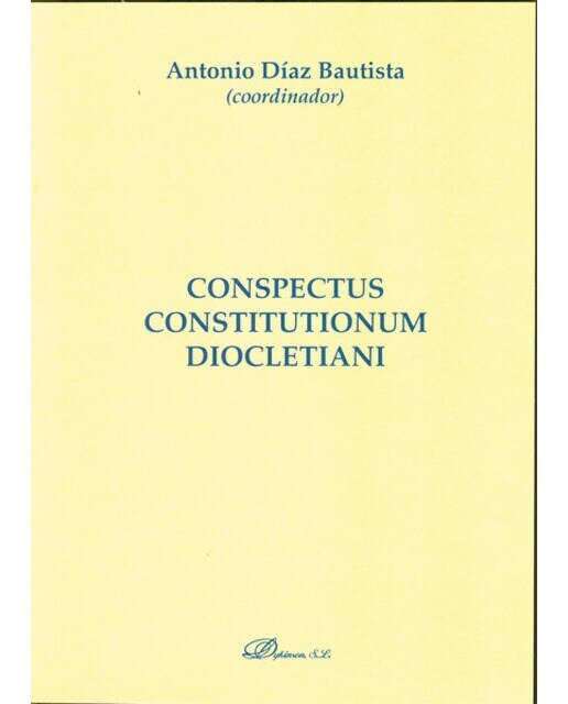 Conspectus constitutionum diocletiani(Tapa blanda) 1