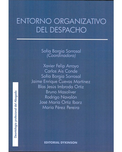 Entorno organizativo del despacho(Tapa blanda) 1
