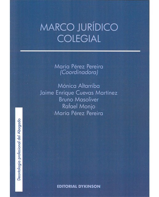 Marco jurídico colegial(Tapa blanda) 1