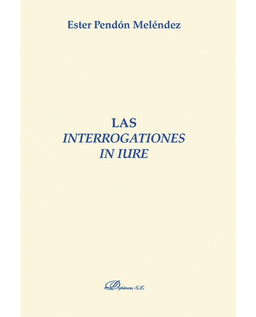Las interrogationes in iure(Tapa blanda) 1
