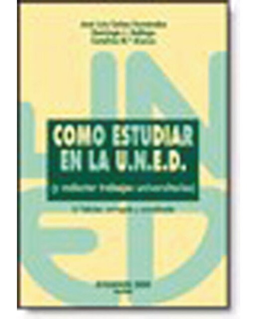 Como estudiar en la UNED y redactar trabajos universitarios 1